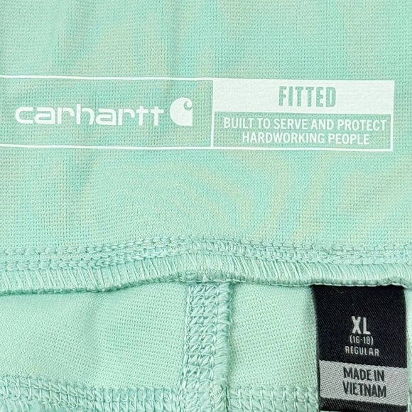 Carhartt Womens Force Fitted Lightweight Green Utility Legging Sz XL (16-18) NWT - Picture 6 of 12
